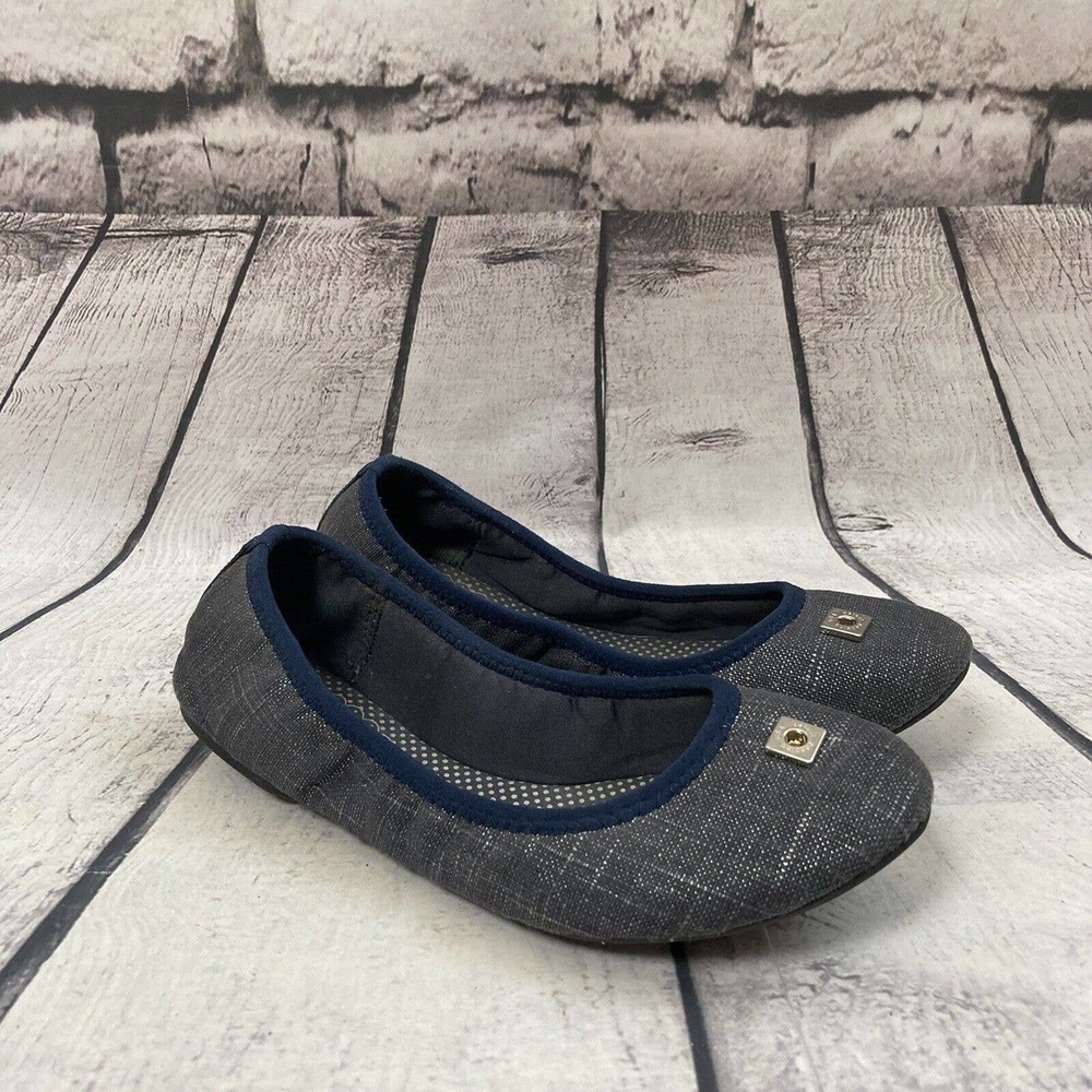 Lindsey Phillips liz Slip on ballet‎ flats size 7M blue